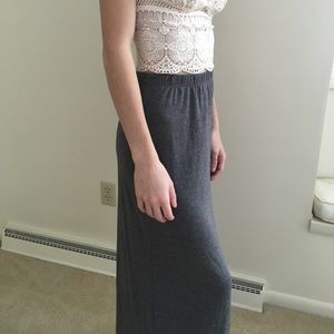 Kendall & Kylie crochet top